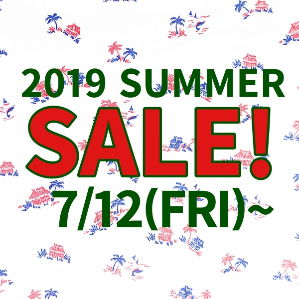 【SUMMER SALE】のお知らせ!!